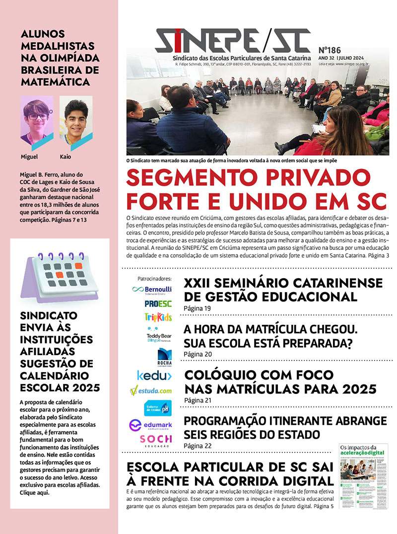 Edição nº 186 – julho 2024