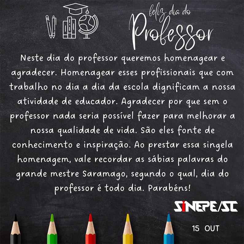 Neste Dia do Professor, celebramos quem molda o futuro com conhecimento e dedicação!