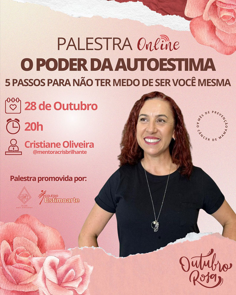 Colégio Estimoarte promove palestra online: O Poder da Autoestima